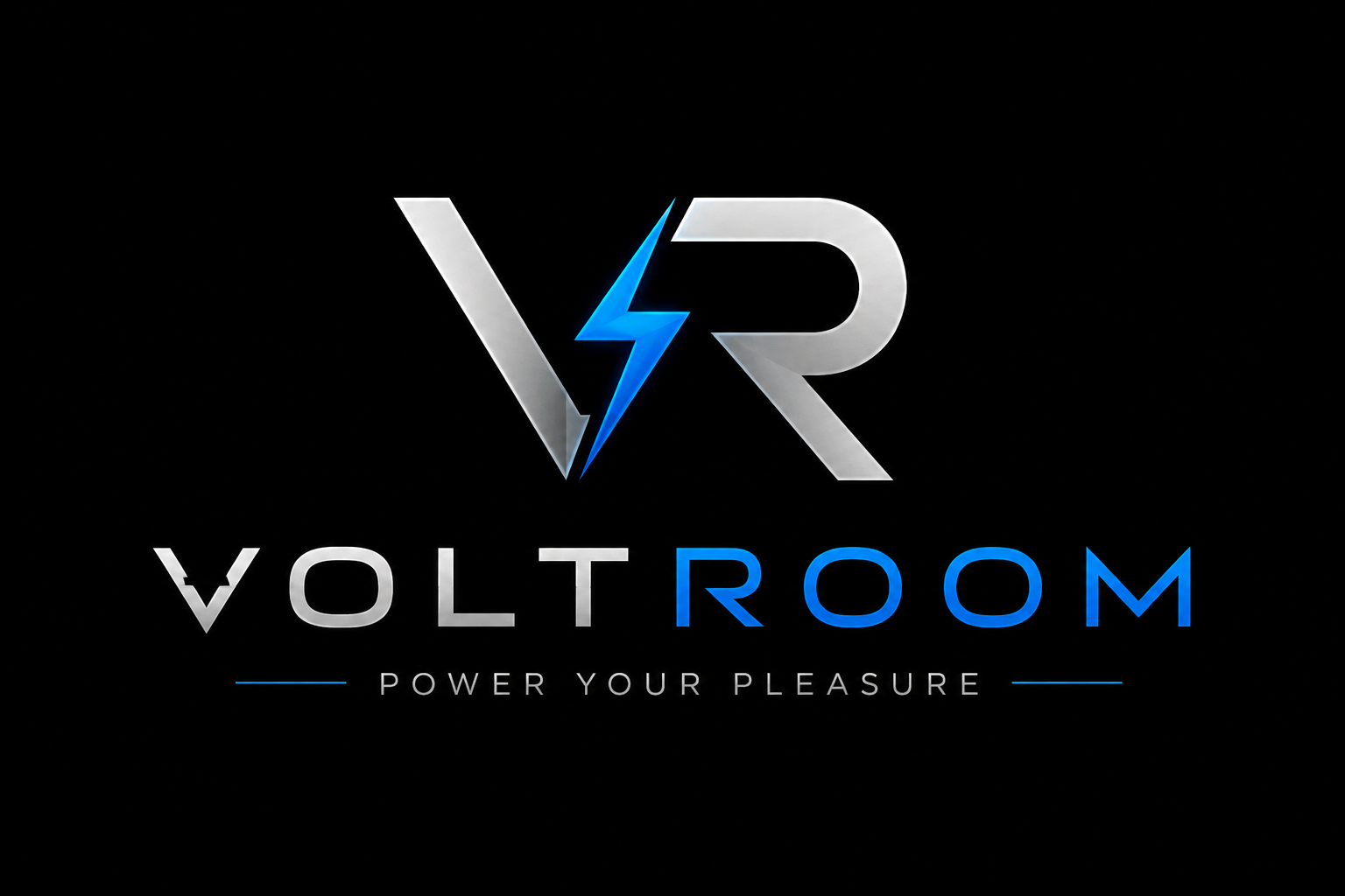 VoltRoom modern men’s wellness and lifestyle brand banner